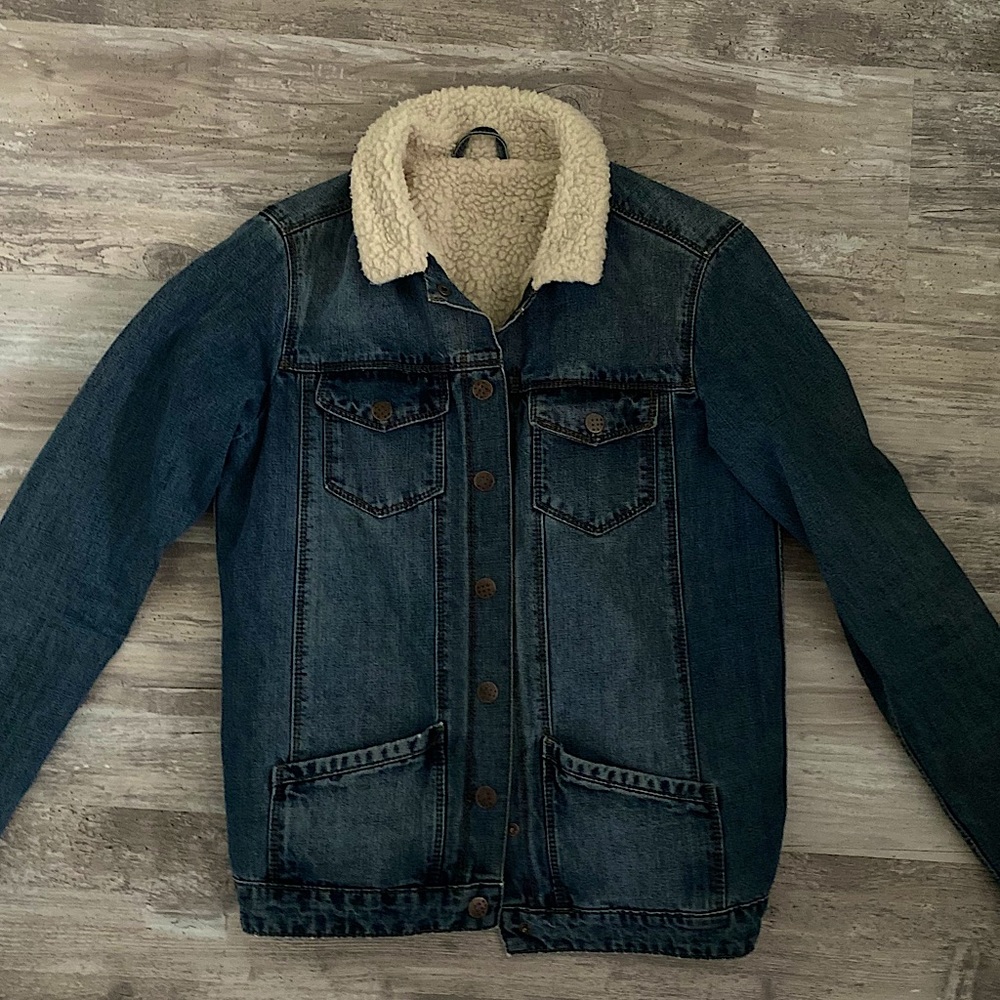 3 for $20 / Denim Jacket with Sherpa Lining